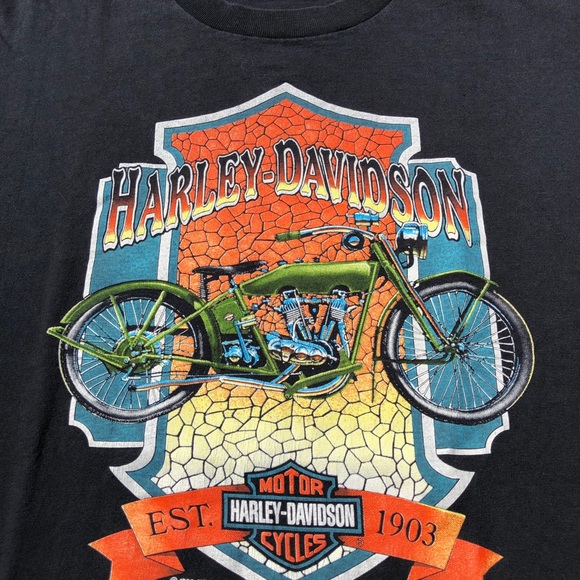 Vintage Harley Davidson short sleeve tee shirt - Picture 3 of 9